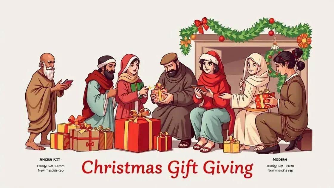 A origem da troca de presentes no Natal