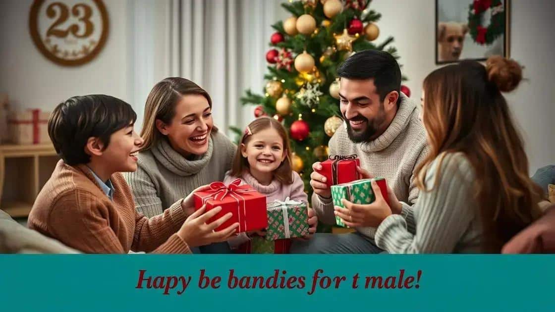 Como a troca de presentes fortalece laços familiares