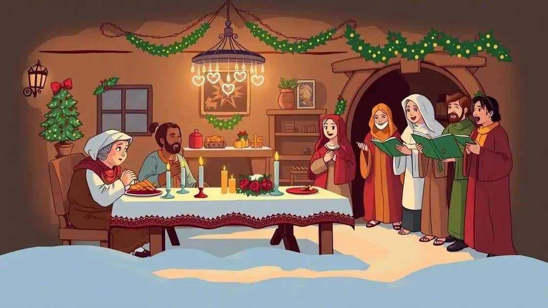 Tradições natalinas das pessoas cristãs