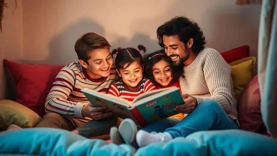 Criar momentos especiais com a leitura
