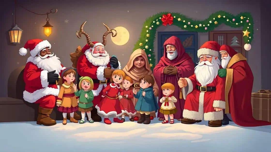 Como os personagens influenciam a celebração do Natal