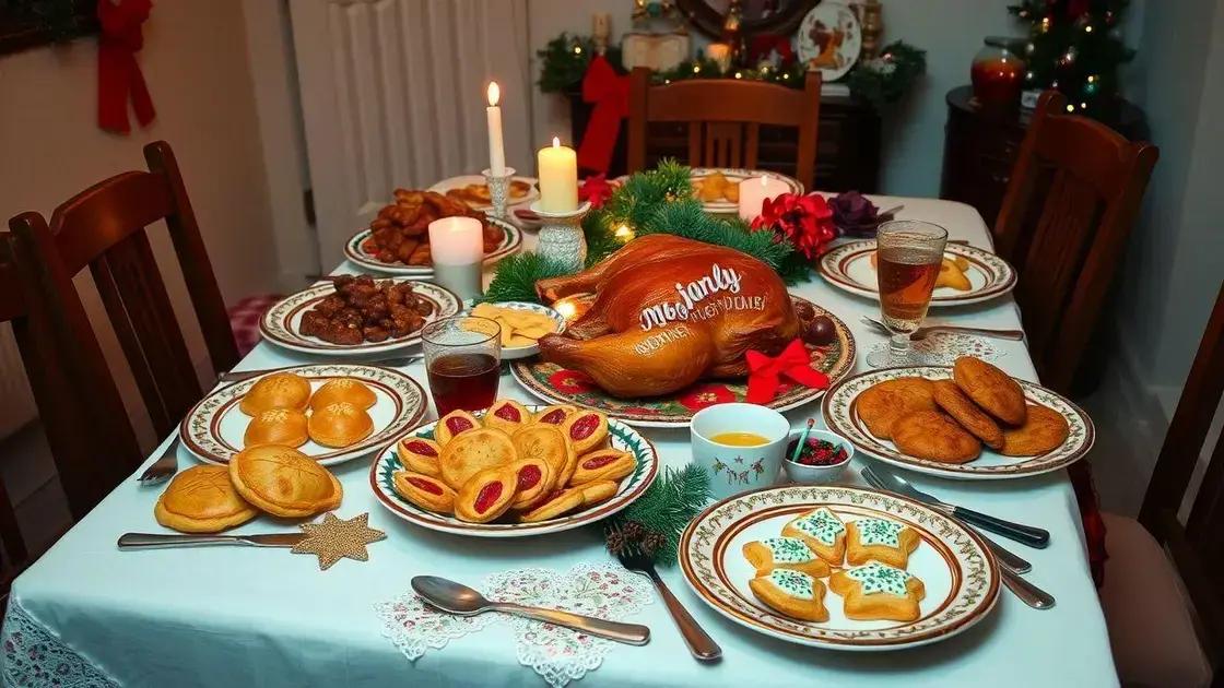 Receitas de Natal que trazem memórias afetivas