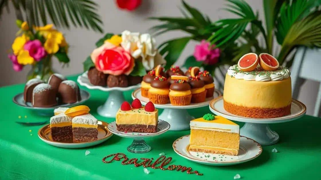 Receitas de sobremesas tradicionais para impressionar