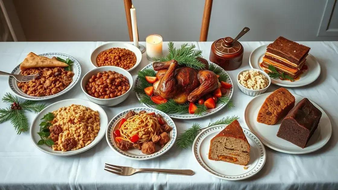 Pratos tradicionais natalinos em versões veganas