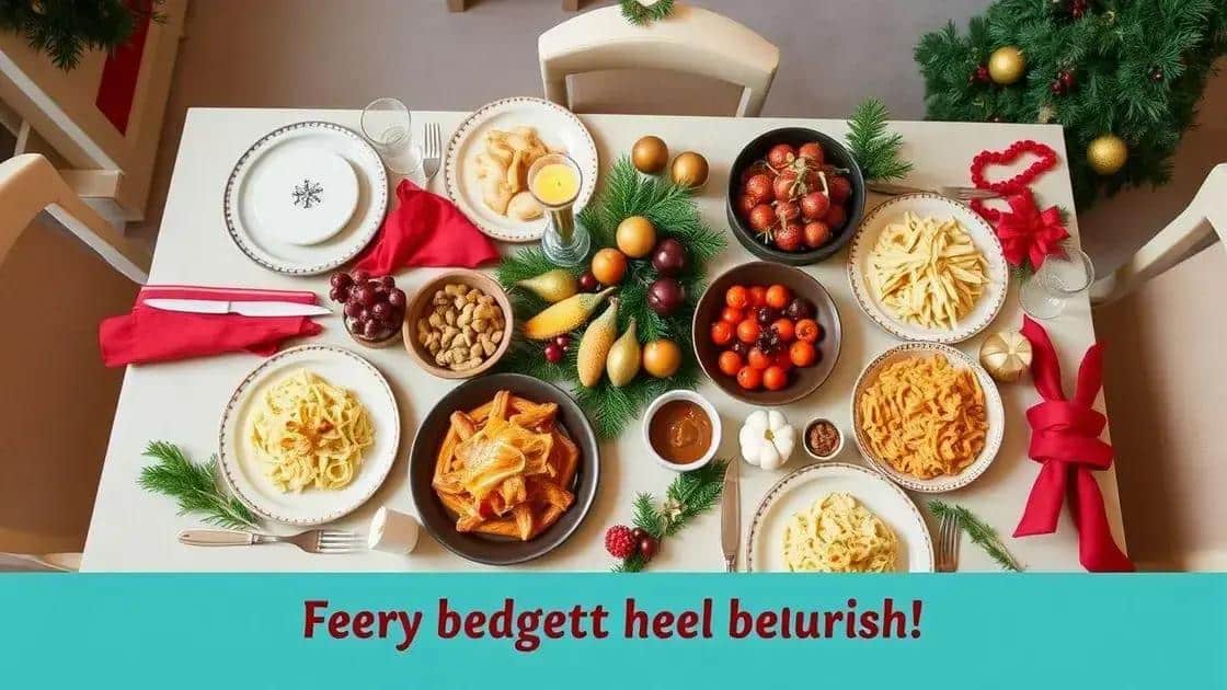 Como economizar na ceia de Natal sem perder o sabor