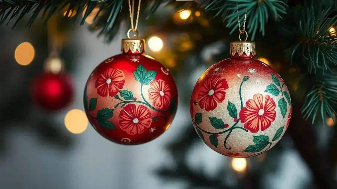 Adornos Personalizados: Guia Completo de Pintura em Bolas de Natal Para Iniciantes