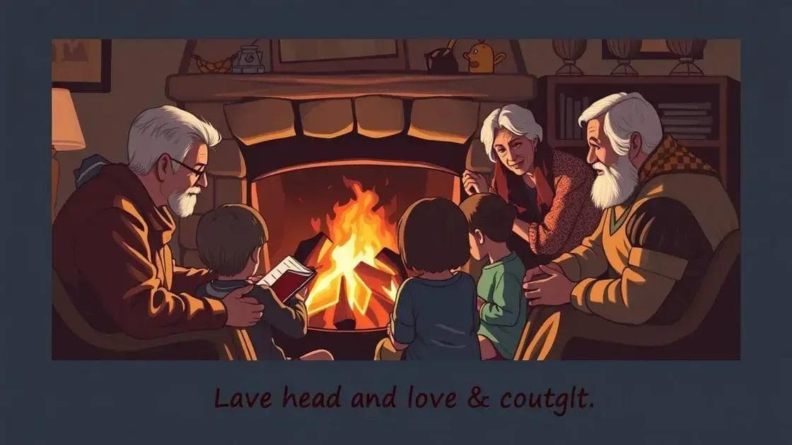 A importância de compartilhar histórias familiares