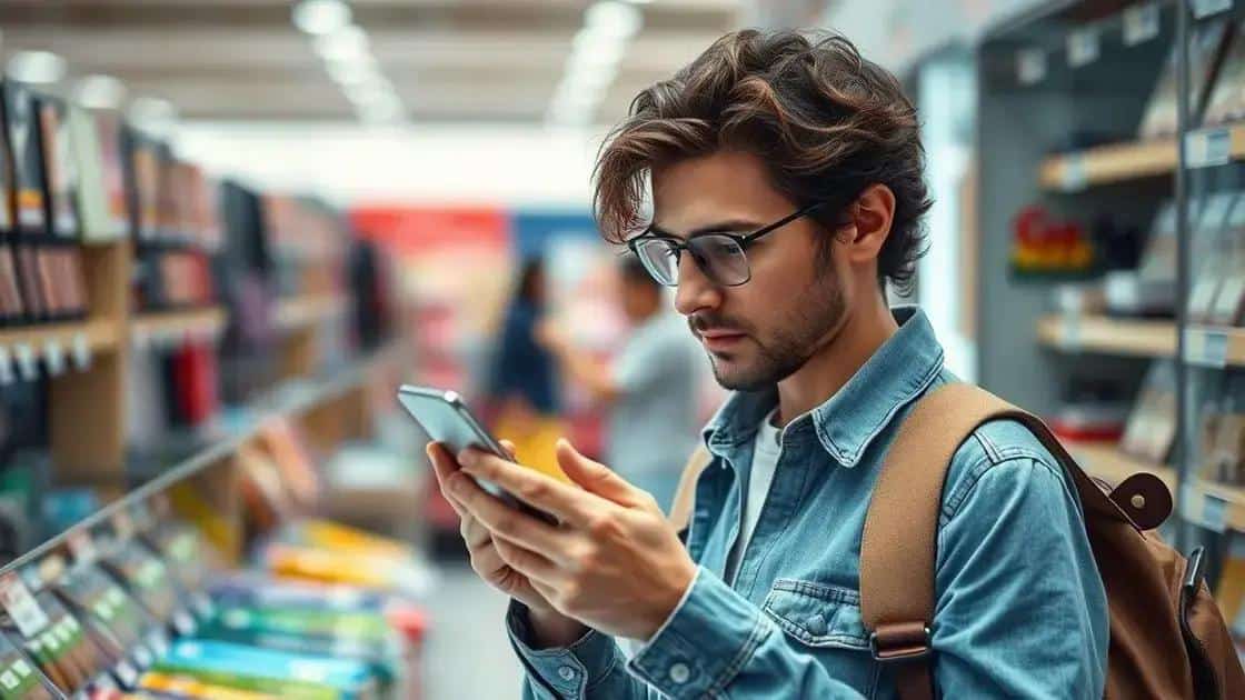 Pesquise preços antes de comprar