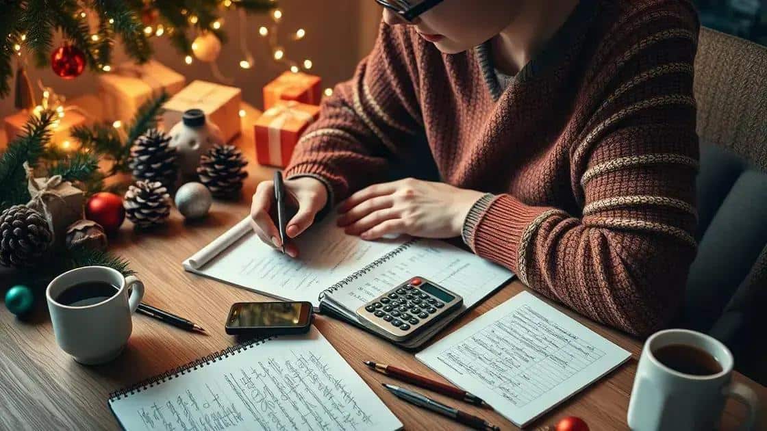 como priorizar suas despesas de Natal