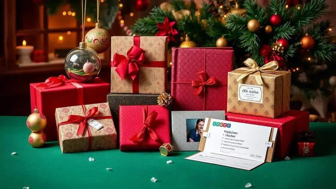 Sugestões de presentes criativos e personalizados