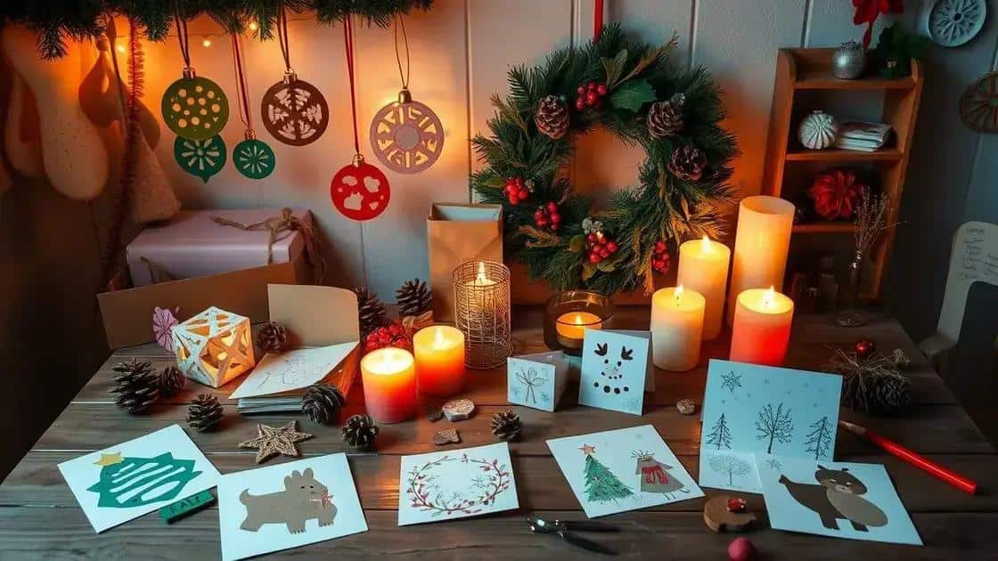 artesanato fácil para o Natal