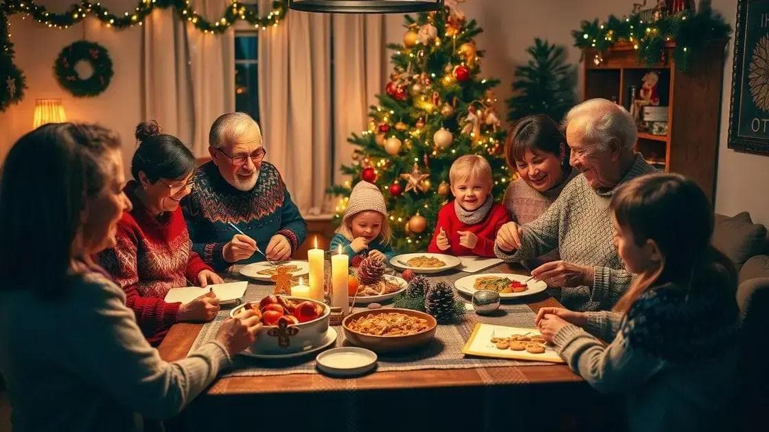 Criando tradições natalinas em família