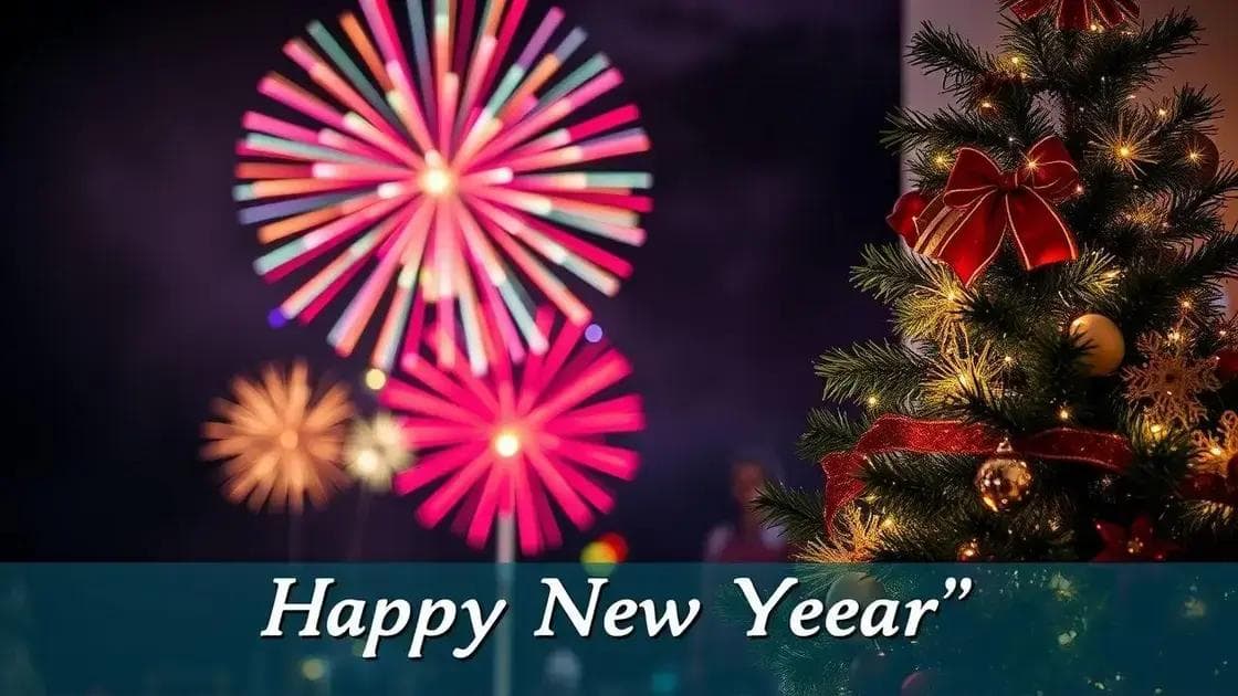 o significado de unir natal e ano novo