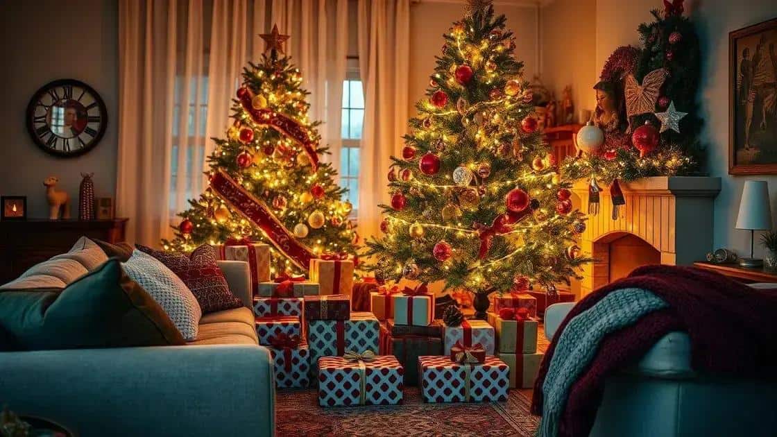 Transformando Memórias em Decoração Significativa: Fotos e Enfeites Especiais de Natal