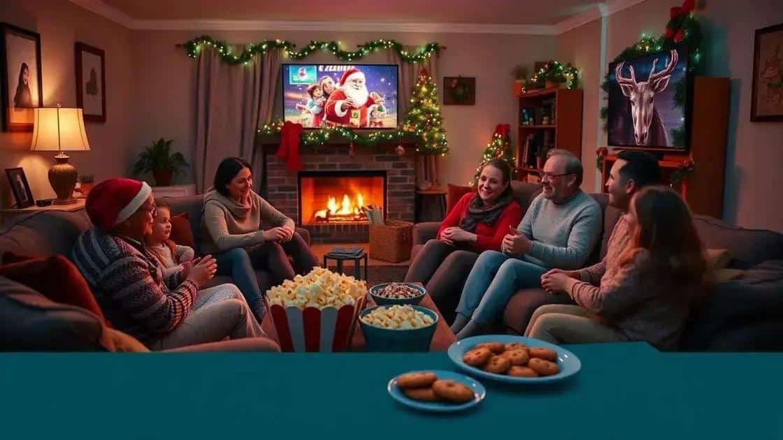 Dicas para uma noite de filmes natalinos em família