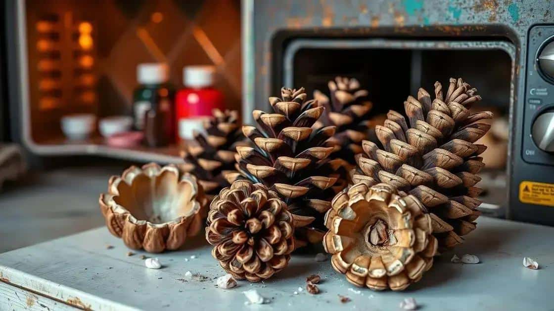 Como preparar pinhas para decorar sua casa