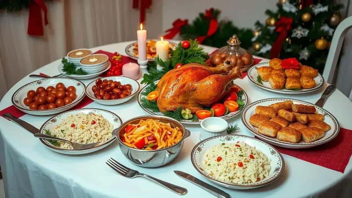 Receitas tradicionais para a ceia de Natal