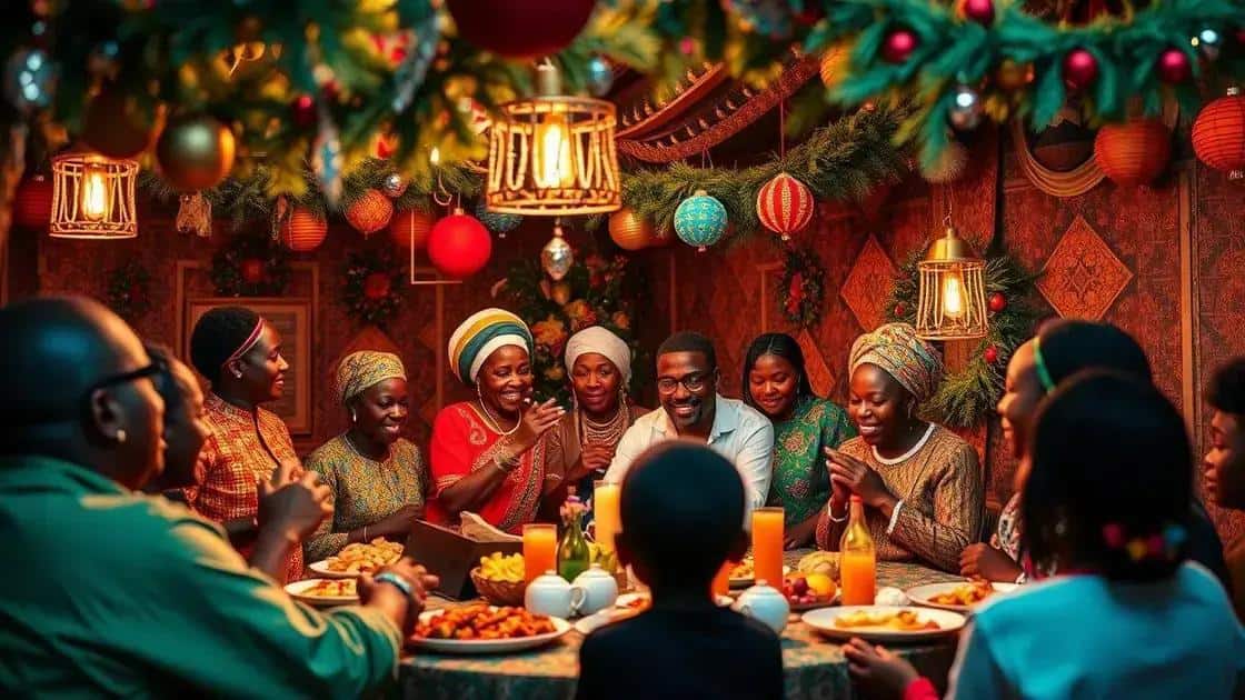 A influência da cultura africana nas celebrações natalinas