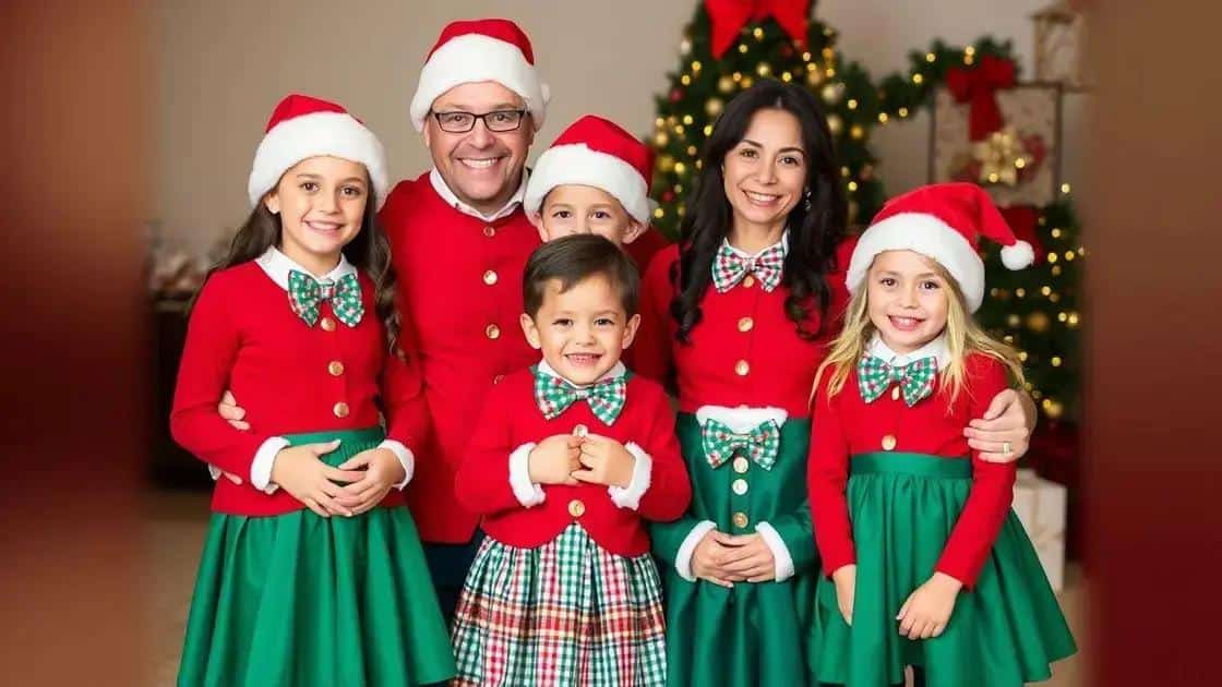 Como coordenar os looks da família