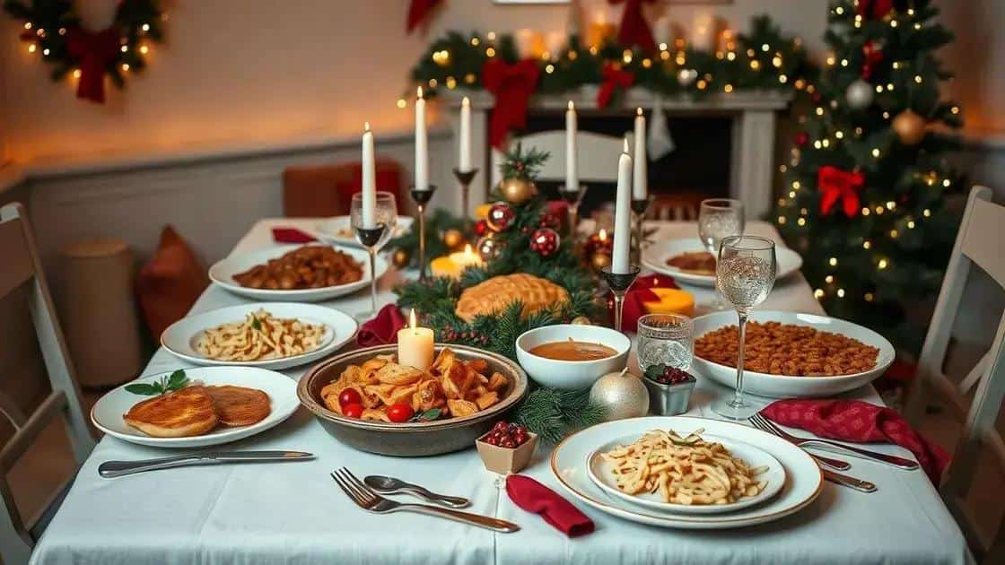 Ideias para uma Ceia de Natal Low Carb