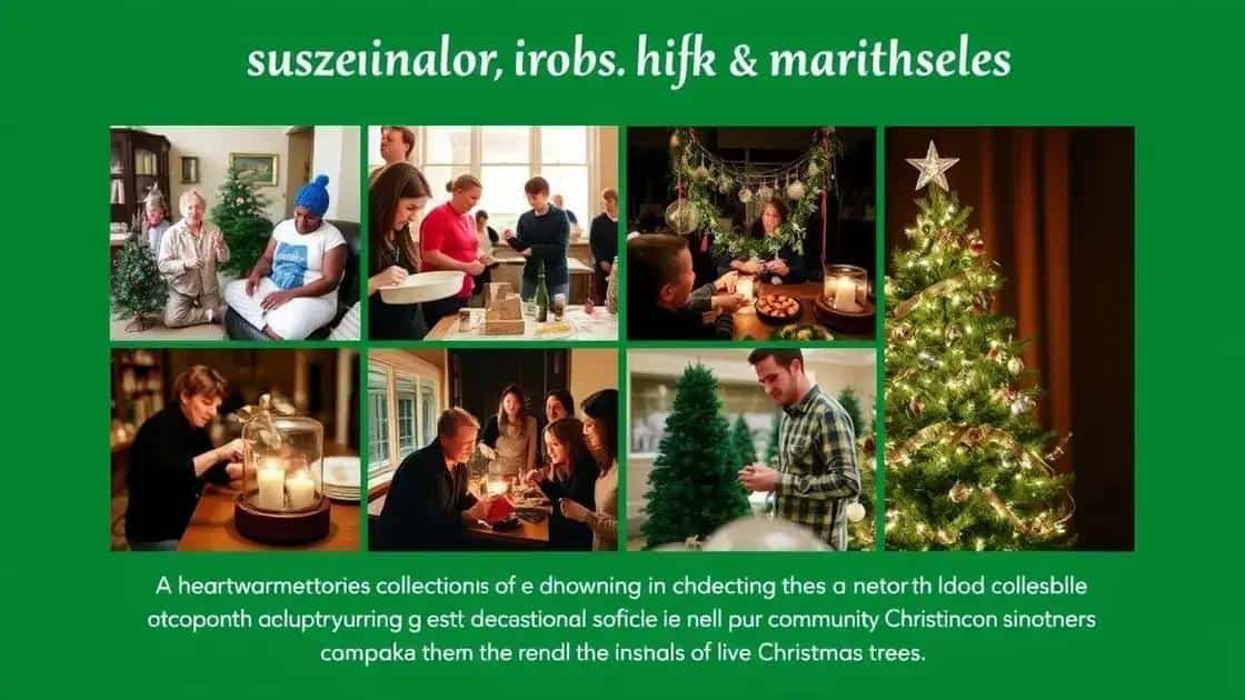Histórias inspiradoras de Natal sustentável
