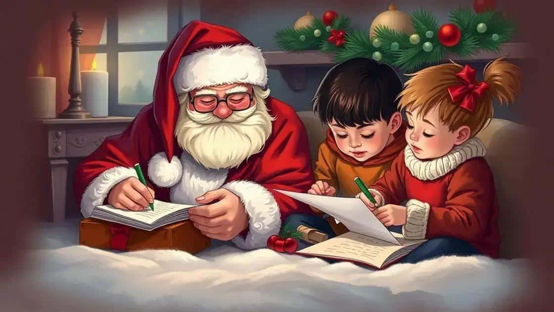 Como Incentivar as Crianças a Escreverem para o Papai Noel