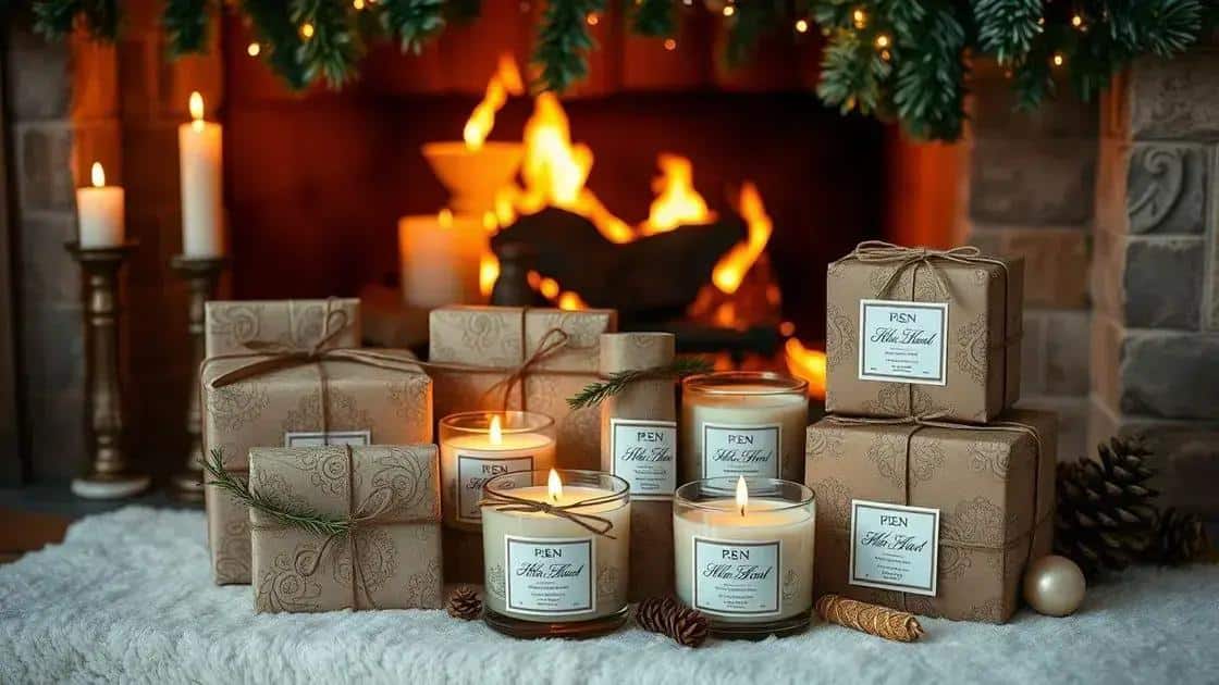 como transformar velas em presentes especiais