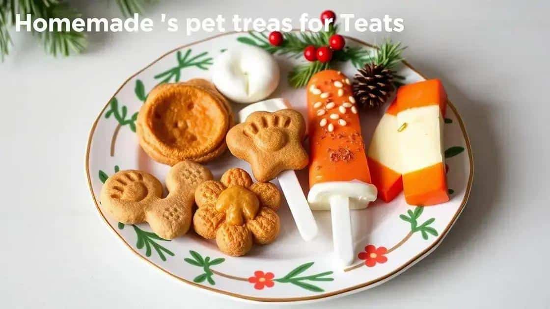 Receitas de guloseimas especiais para pets