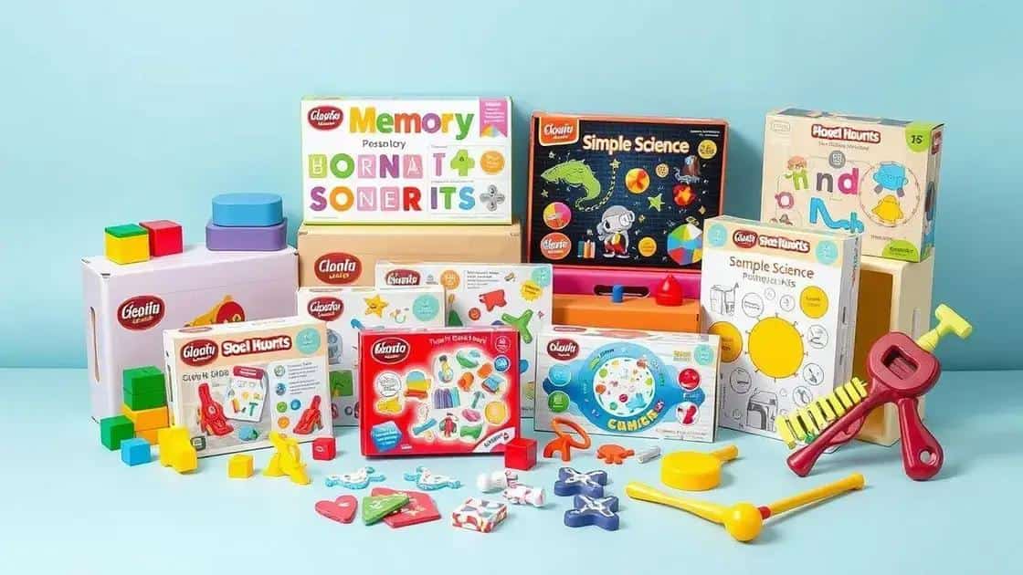 Brinquedos educativos que estimulam o aprendizado