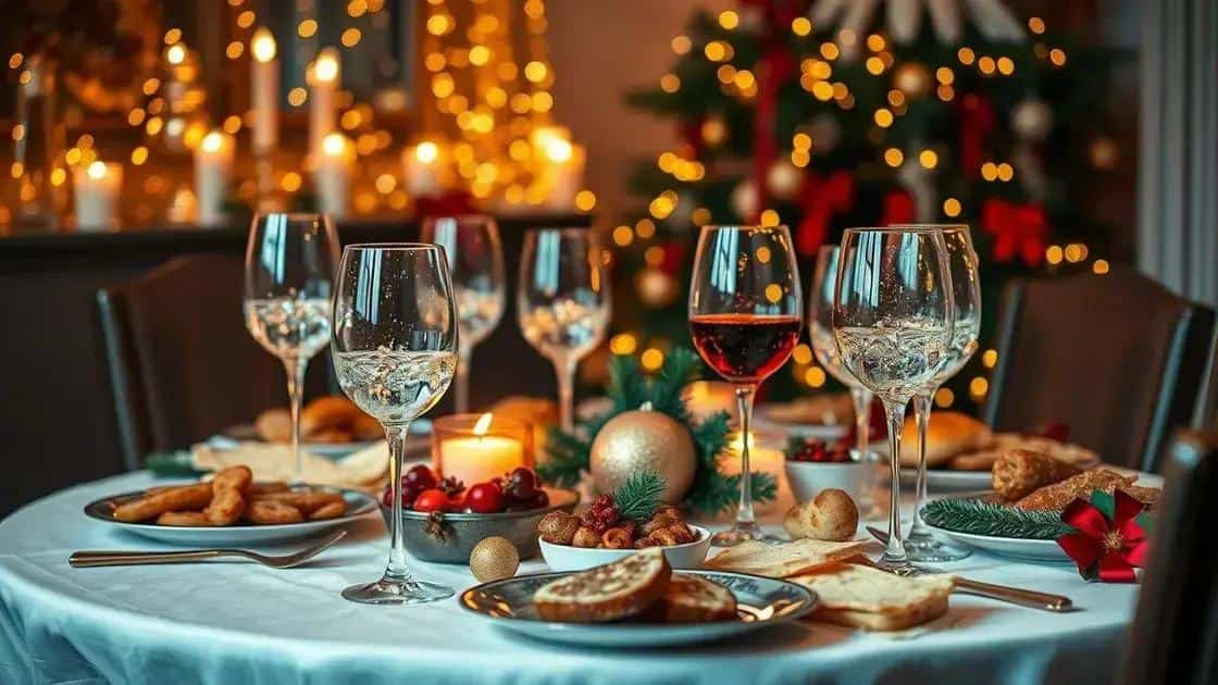 Melhores Vinhos para Harmonizar com sua Ceia de Natal
