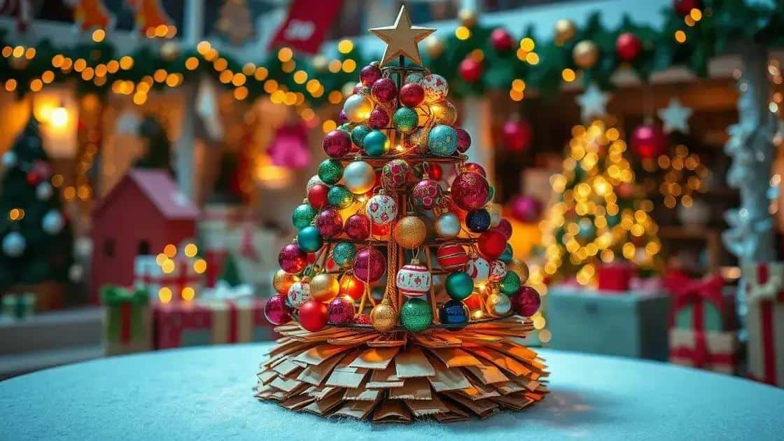 Passo a passo para criar sua árvore de Natal