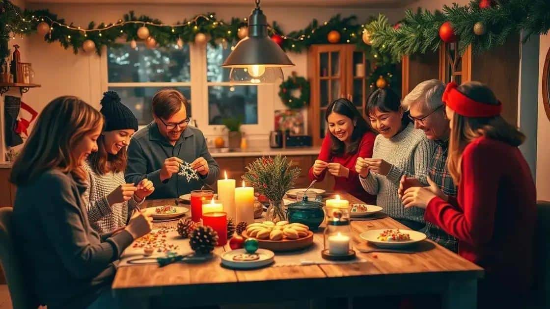 Como envolver a família nas criações natalinas