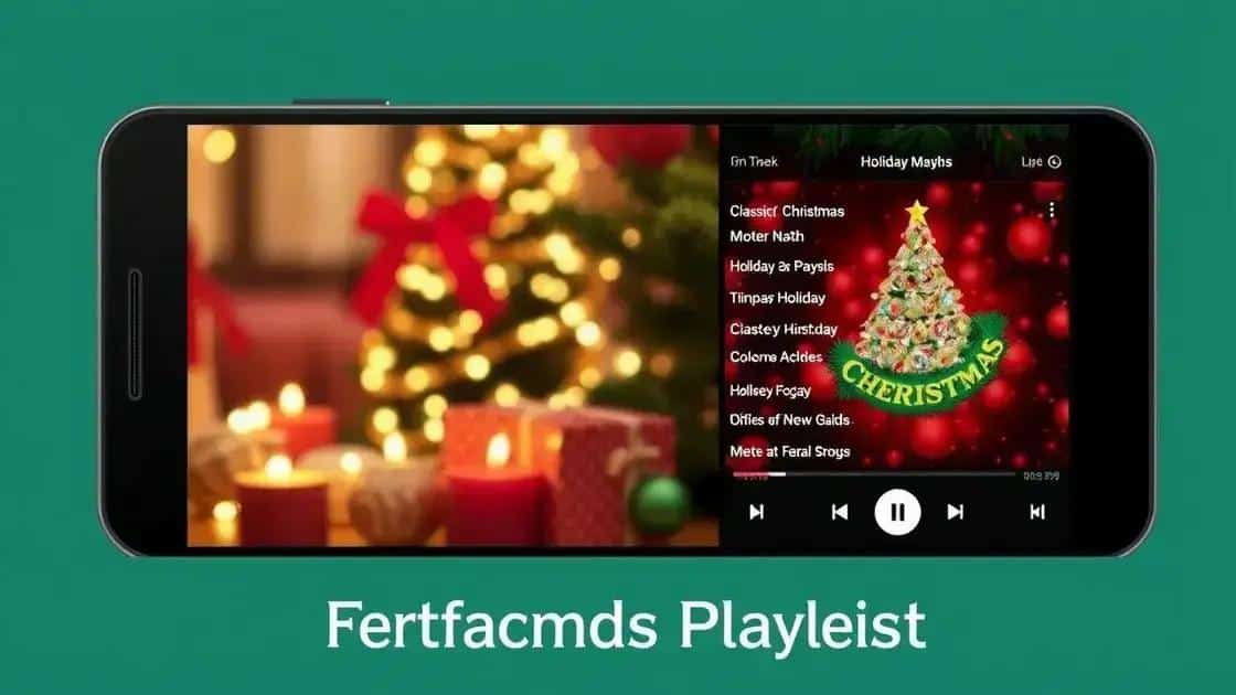 Sugestões de playlists para embalar o Natal