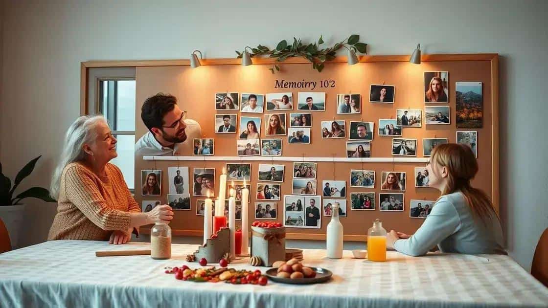 Como Criar Uma Linha do Tempo Digital e Física das Suas Celebrações Familiares de Natal