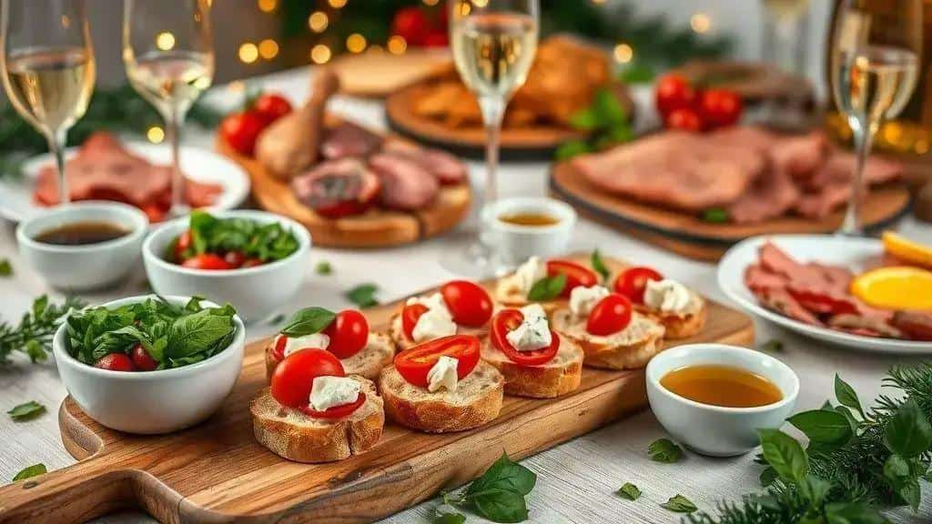 Acompanhamentos e como integrar ao cardápio de Natal
