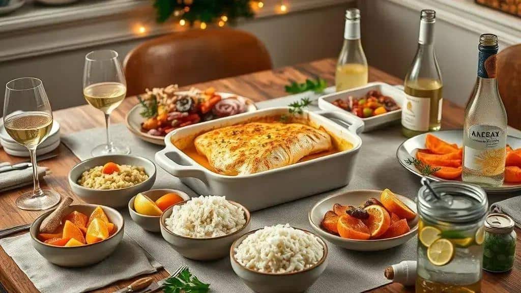 Acompanhamentos e harmonização de bebidas para o prato