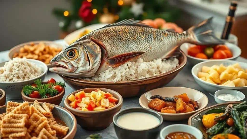 Acompanhamentos tradicionais e econômicos para a ceia Acompanhamentos tradicionais e econômicos para a ceia