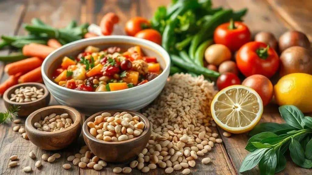 Benefícios nutricionais da soja e dos legumes
