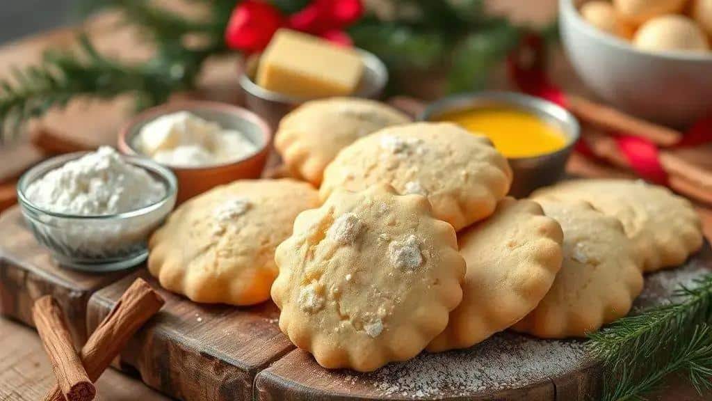 Biscoito Amanteigado de Natal