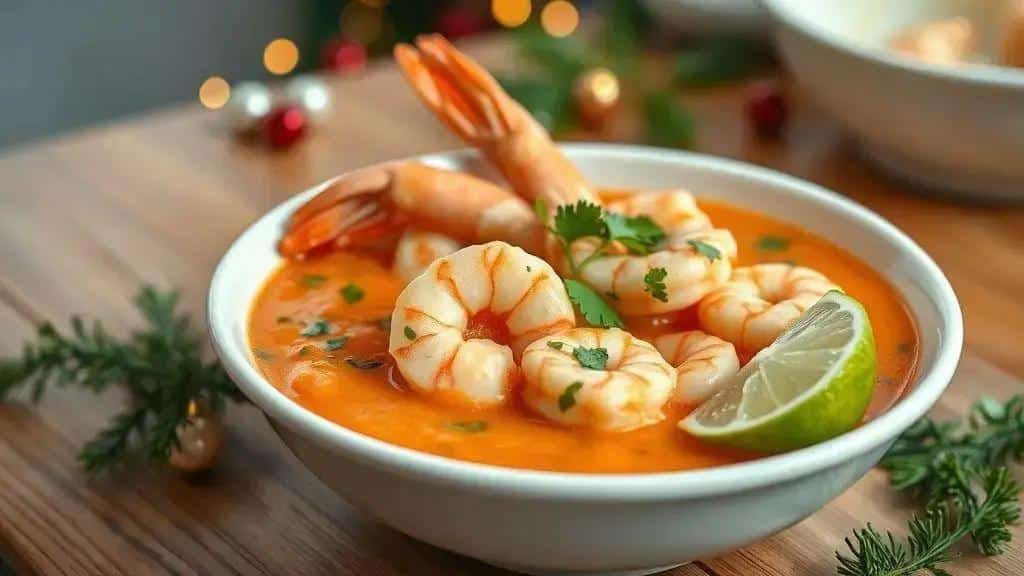 Bobó de Camarão para Ceia de Natal no Verão