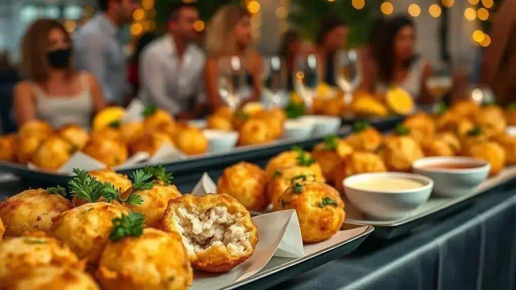 Bolinho de Bacalhau Crocante para Festas