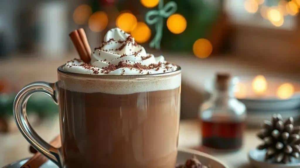 Chocolate Quente com Licor