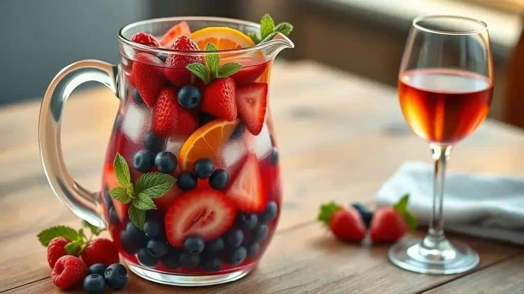 Clericot de Frutas Vermelhas