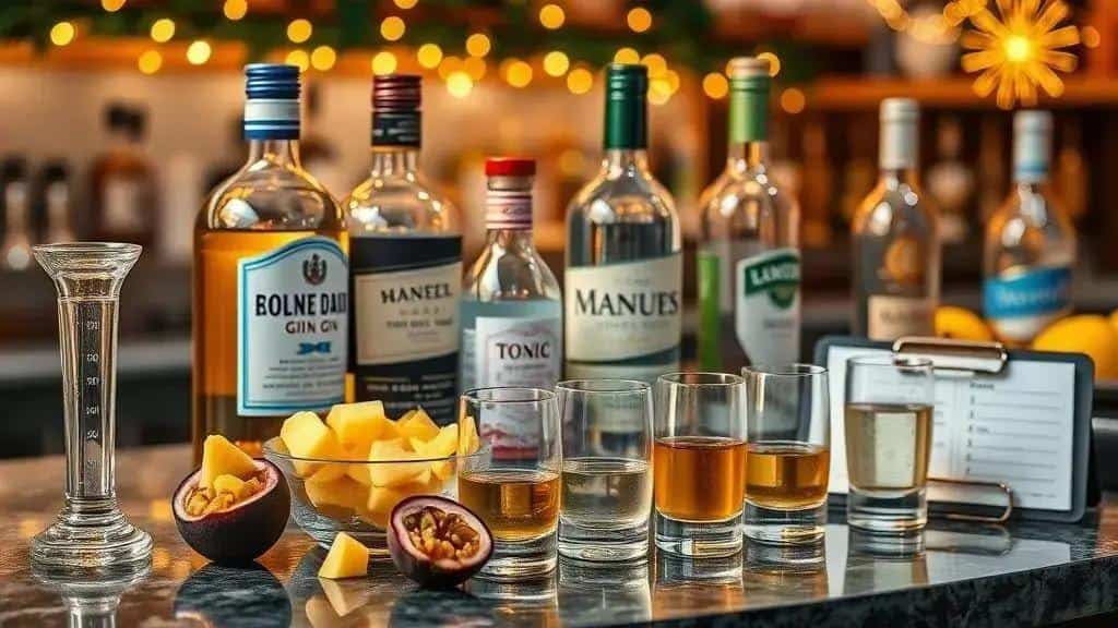 Como ajustar açúcar e álcool para opções leves ou sem álcool