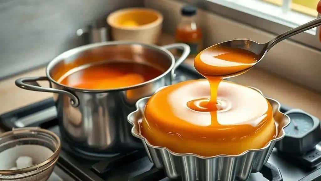 Como fazer a calda perfeita e técnicas de caramelização
