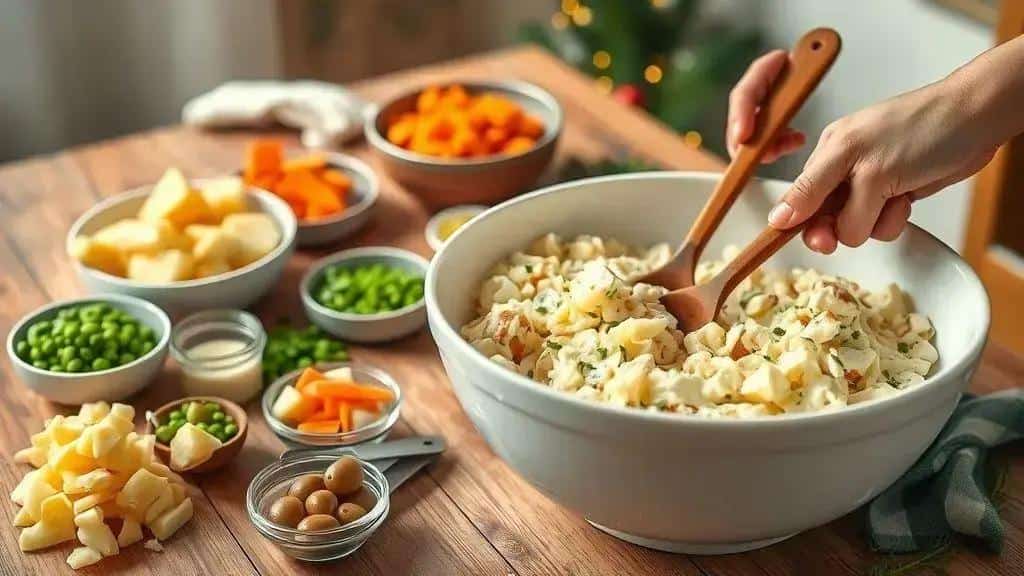 Como preparar a maionese de batata para ceia
