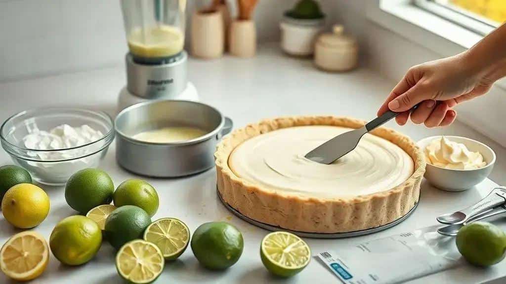 Como preparar a torta de limão gelada