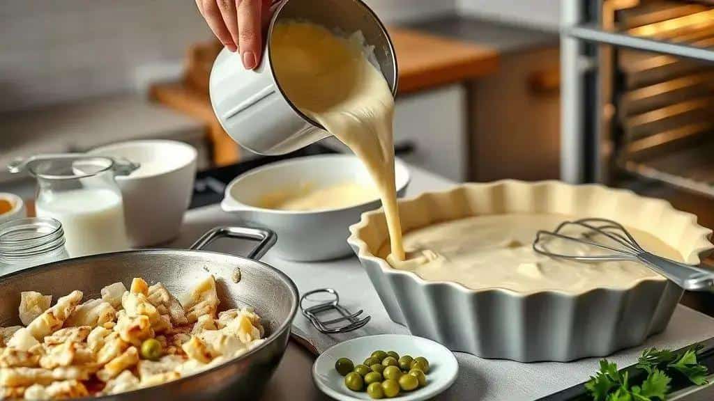 Como preparar a torta salgada de bacalhau passo a passo