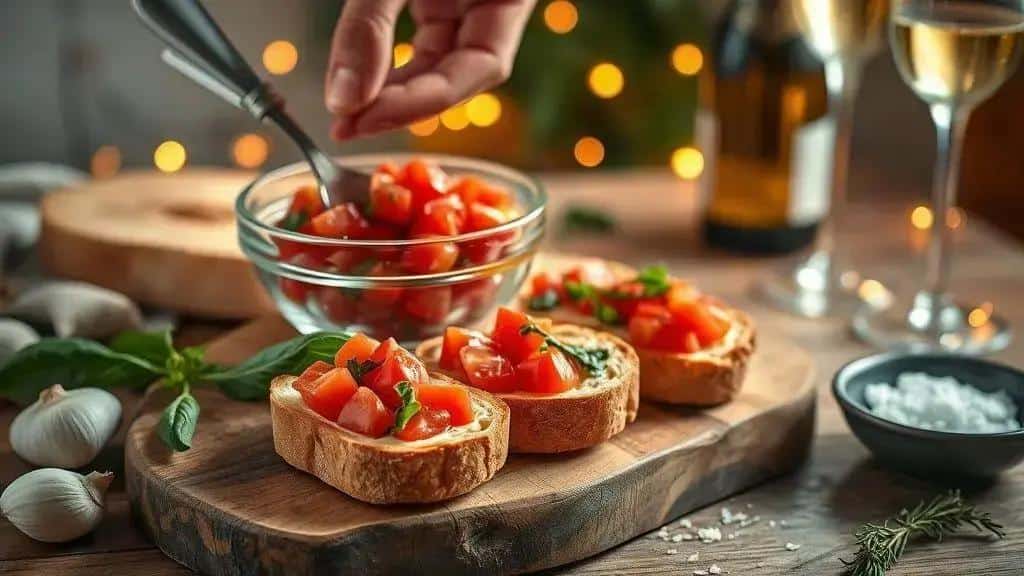 Como preparar bruschetta italiana simples Como preparar bruschetta italiana simples