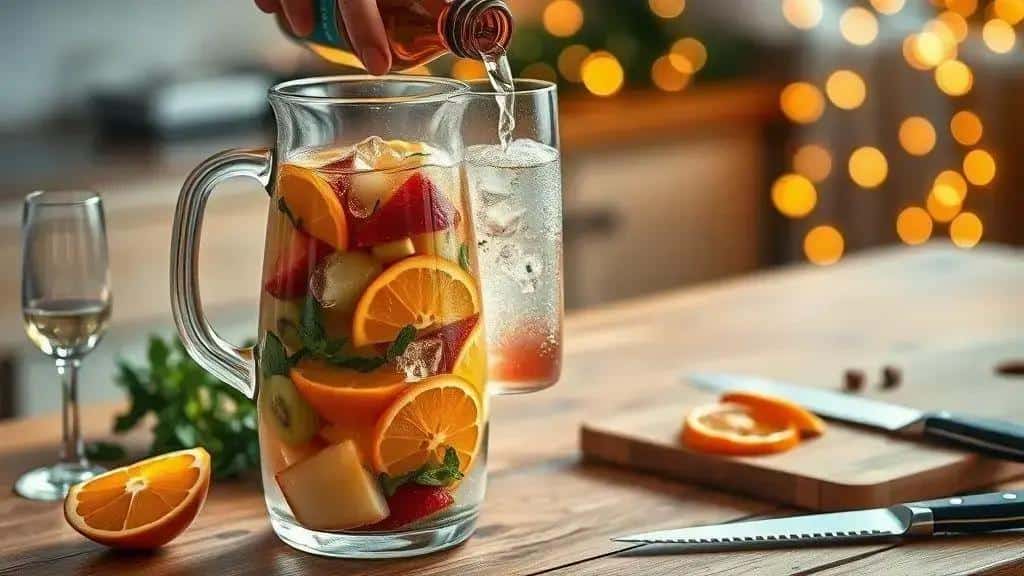 Como preparar clericot de espumante passo a passo